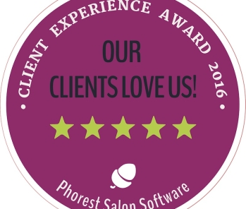 We are really excited we have received “The Client experience Award 2016” We are in the top 3% for UK and Ireland